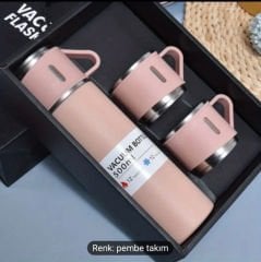 321 ÇELİK TERMOS 500ML 8139 3'LÜ SET