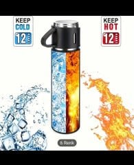 321 ÇELİK TERMOS 500ML 8139 3'LÜ SET