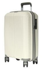 Ground 10728 PP Sirius  Orta  Boy Valiz  (Kemik-Gri)