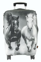 (My#132 Atlar) VALİZ İÇİN KILIF