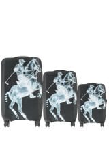 (My#134 Polo) VALİZLER İÇİN KILIF SETİ (KABİN ORTA VE BÜYÜK)