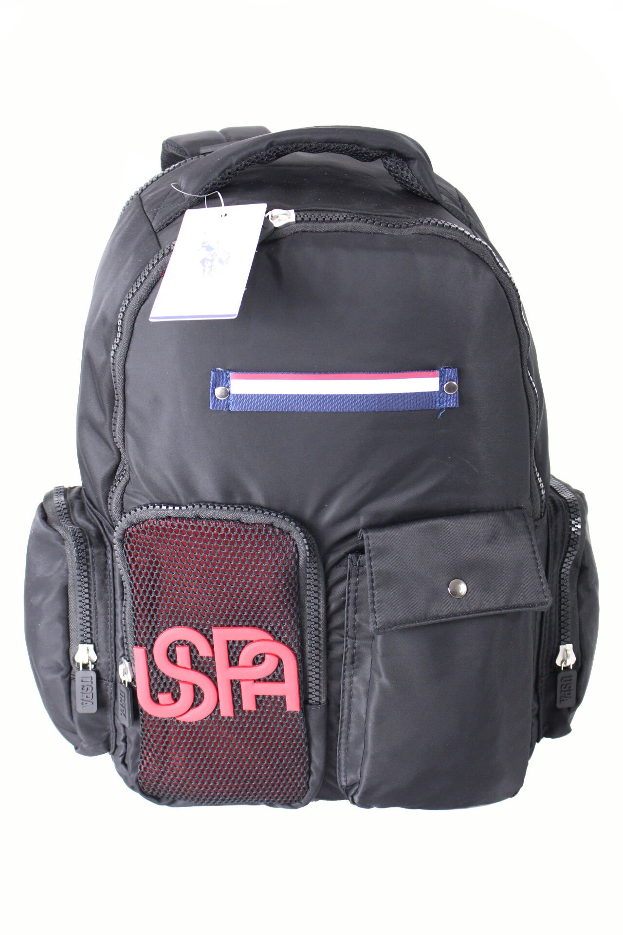 Plcan 23191 U.S. Polo Assn. Okul Sırt Çantası, Lise, Üniversite Siyah