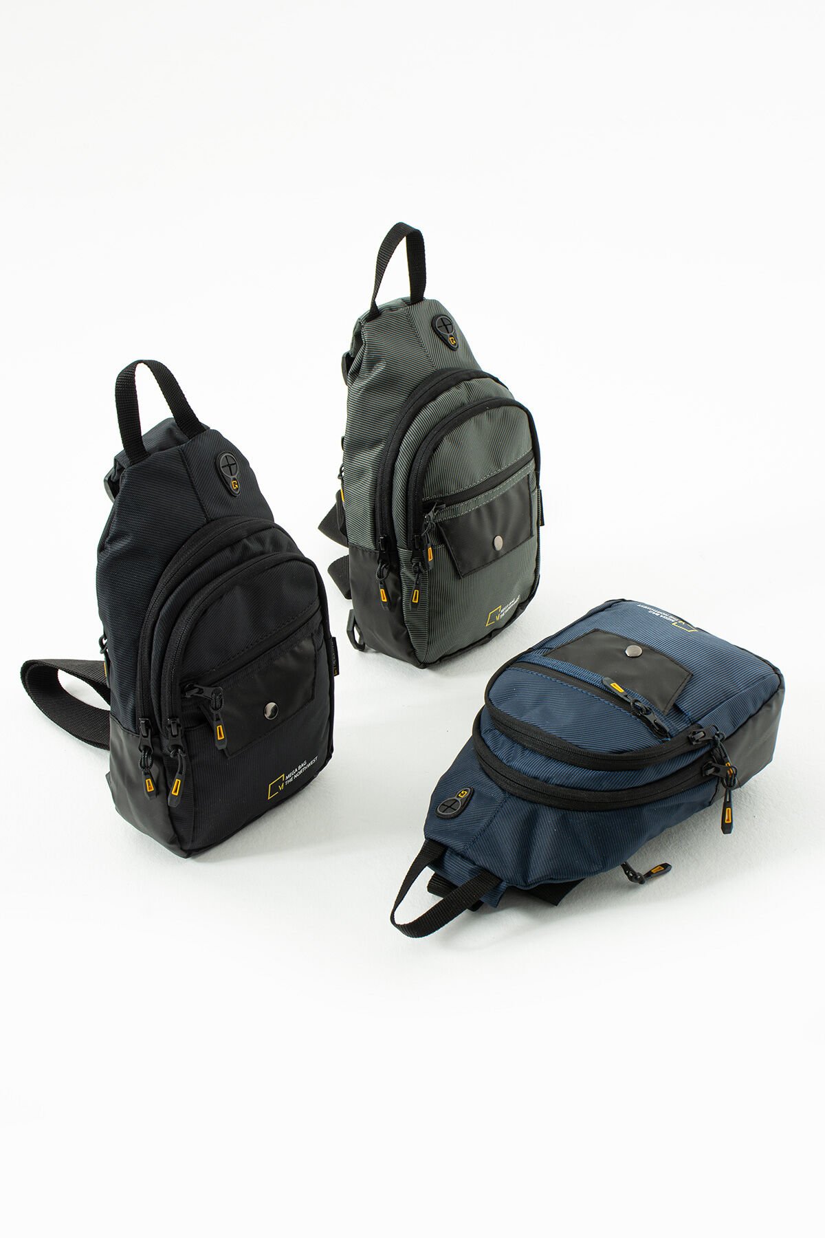 M 1034 Mega Bag Unisex Göğüs Çapraz Çanta, Body Bag