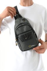 M 1034 Mega Bag Unisex Göğüs Çapraz Çanta, Body Bag