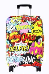 (My#105 OMG) VALİZLER İÇİN KILIF SETİ (KABİN ORTA VE BÜYÜK)