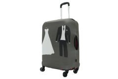 (My#08 Gelin & Damat) VALİZ İÇİN KILIF