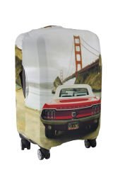 (My#103 Araba) VALİZLER İÇİN KILIF SETİ (KABİN ORTA VE BÜYÜK)