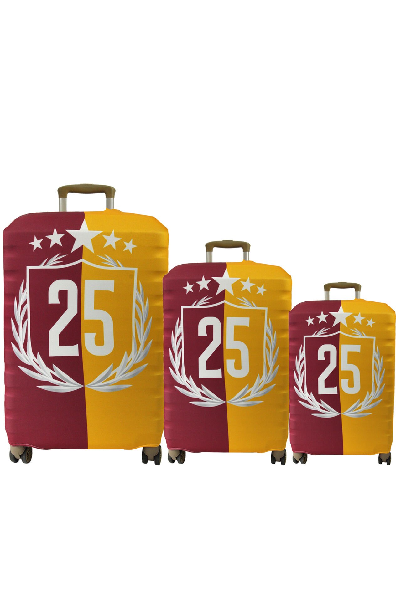 (My#136 YirmiBeş ) VALİZLER İÇİN KILIF SETİ (KABİN ORTA VE BÜYÜK)