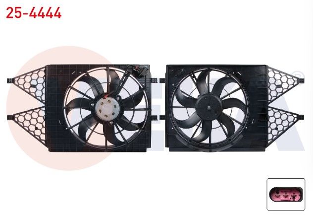 VW POLO (9N) 1.4 16V 2001-2007 / POLO V (6R1) 1.4 TSI 2012-2014/ SKODA FABIA I SEDAN (6Y3) 1.4 16V 2006-2007 / FABIA II (542) 1.6 TDI 2010-2014 FAN MOTORU DAVLUMBAZLI