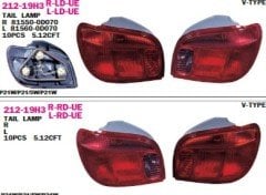 TOYOTA	YARIS STOP LAMBASI SOL 03-05 BENZIN