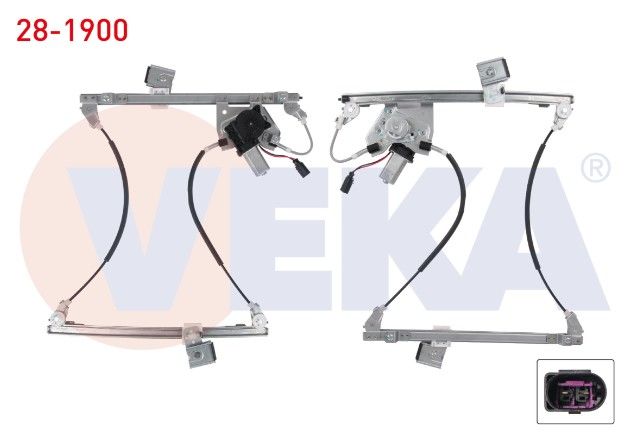 FORD FOCUS 1998-2004 CAM KRIKOSU ELEKTRIKLI SOL ON