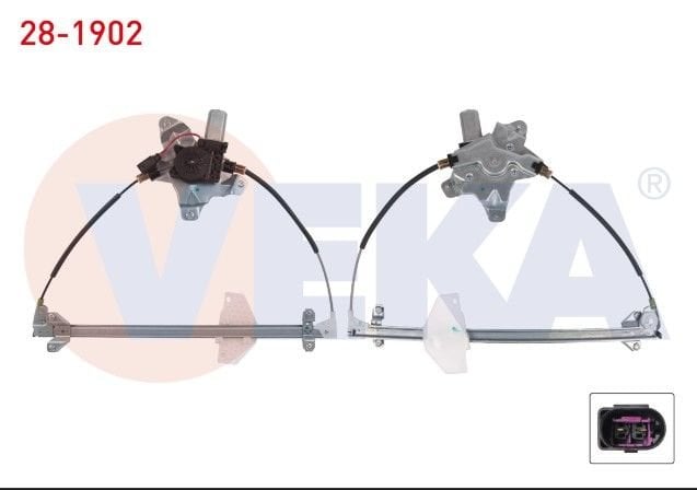 FORD TRANSIT CONNECT / TOURNEO CONNECT 2006-2013 CAM KRIKOSU ELEKTRIKLI MOTORLU SOL ON