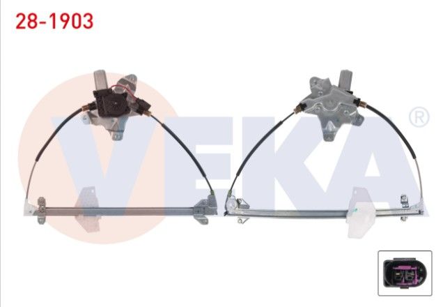 FORD TRANSIT CONNECT / TOURNEO CONNECT 2006-2013 CAM KRIKOSU ELEKTRIKLI MOTORLU SAG ON