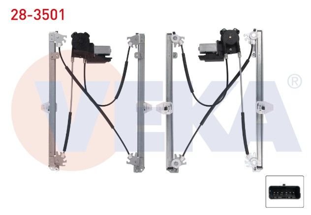 RENAULT MEGANE II (BM0/1,CM0/1) 1.4i 2002-2008 CAM KRIKOSU ELEKTRIKLI SAG ON
