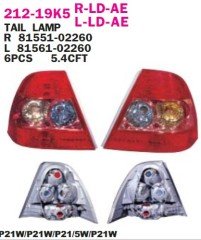 TOYOTA	COROLLA SD	STOP LAMBASI SOL 04-06 BENZIN-DIZEL