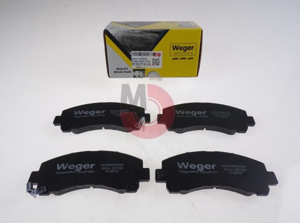 Isuzu Dmax Fren Disk Balata TM.TK (2010-2015) (Weger)