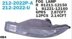 TOYOTA	COROLLA (E12) SİS FARI SAĞ 02-04 Benzin-Dizel