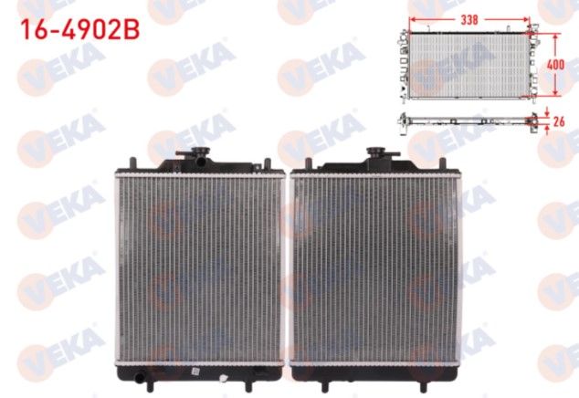 DFM Panelvan 1.1 M-T AC+/- 2009- Su Radyatörü Brazing