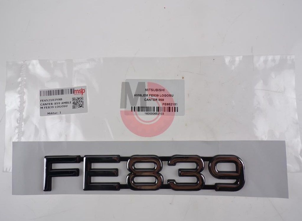 MITSUBISHI CANTER 859 AMBLEM FE839 LOGOSU