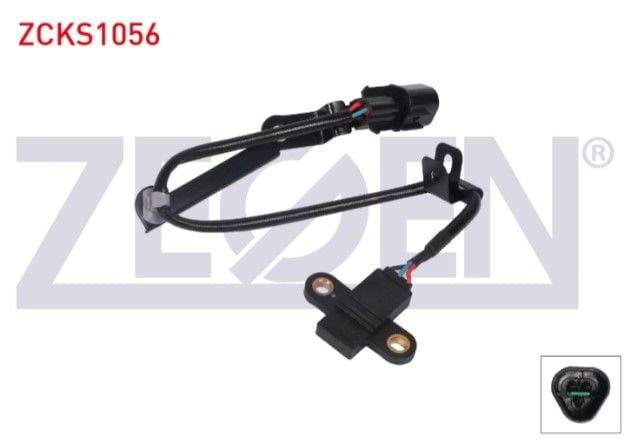 HYUNDAI I10 I 1.1 G4HG 2011-2013 / KIA PICANTO 1.0 G4HE 2004- KRANK DEVIR SENSORU KABLOLU 390 mm