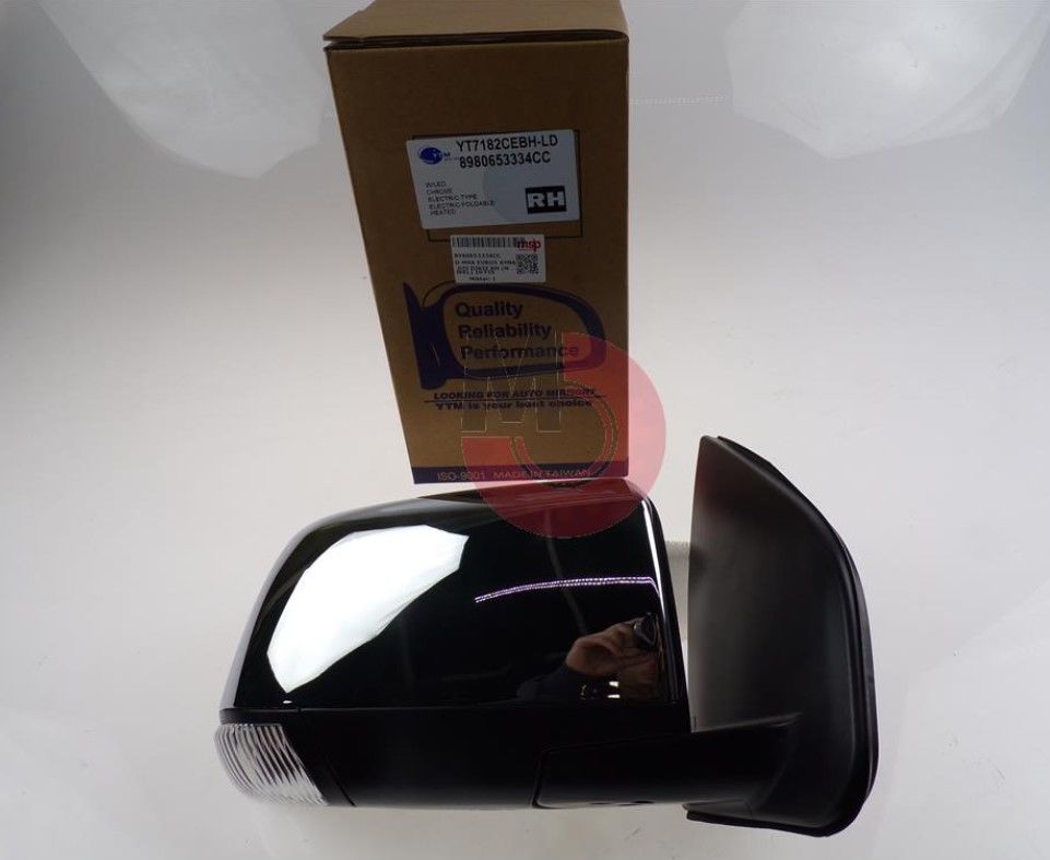 Isuzu D-Max Euro5 Ayna Dış Dikiz RH (Nikel) 10 Fiş