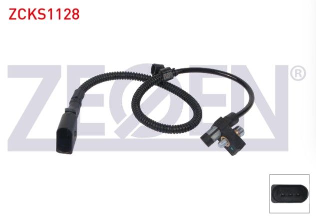 VOLKSWAGEN POLO 1.4 1999-2001 / SEAT AROSA 1.0 AUC, ALL, ALD, ANV, AER 1997-2004 / CORDOBA 1.4 I AKK, ANW, AUD, APQ, AKV, AEX, ABD 1994-2002 KRANK DEVIR SENSORU KABLOLU 510 mm