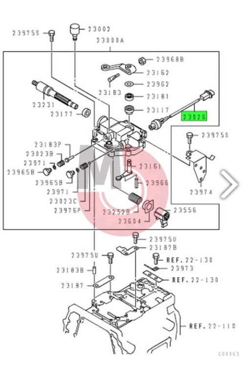 MITSUBISHI FUSO EURO5 MÜŞÜR VİTES ORJ.