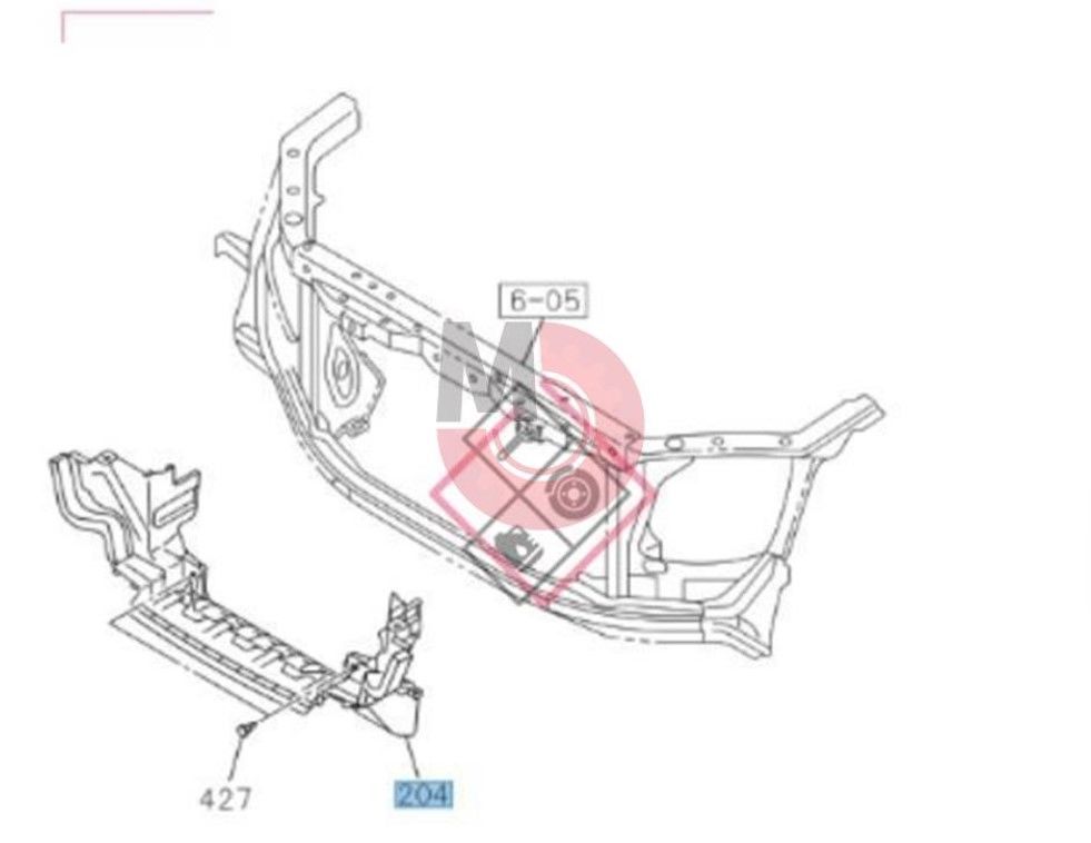 ISUZU DMAX 1.9 RADYATÖR HAVA MUHAFAZA ORJ. TAKIM 20,23