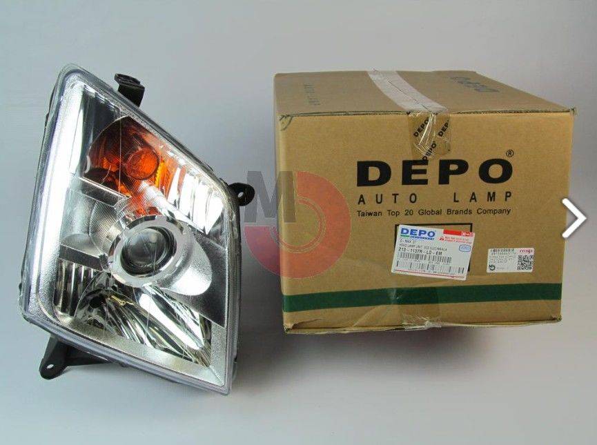 D-MAX Far Komple (Motorsuz) RH (2007--2011) Mercekli DEPO