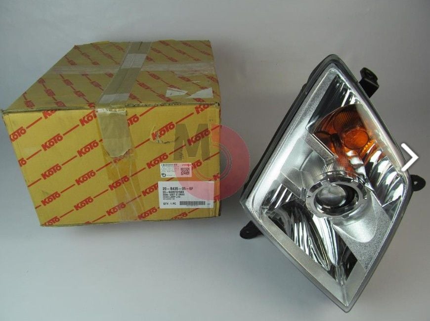 D-MAX Far Komple (Motorsuz) RH (2007--2011) Mercekli (Park Lambasız)