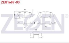 HYUNDAI H350 2.5 CRDI 2015- FREN BALATA ARKA IKAZLI