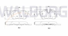 BMW 2 SERISI (F45) 218 i 2014- FREN BALATA ARKA