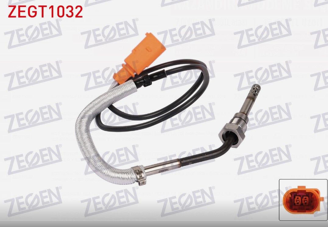 SEAT CORDOBA 1.4 TDI 2005-2009 / IBIZA III 1.4 TDI 2005-2009 / VOLKSWAGEN POLO V 1.2 TDI 2009- / SKODA ROOMSTER 1.4 TDI 2005-2009 EGT SENSORU