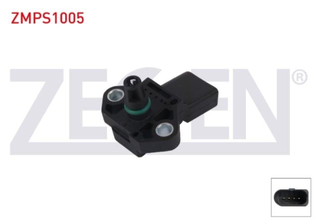 AUDI A3 (8L1) 1.2-1.4 TFSI-1.8 T 96-03/ A4 (8EC) 1.9 TDI 04-08/ SEAT IBIZA (6L1) 02-05/ LEON (1M1) 1999-2006/ LEON (1P1) 2005-2012/ SKODA OCTAVIA (1Z3) 2010-2013/SUPERB (3T4) 2008-2010 MAP SENSORU