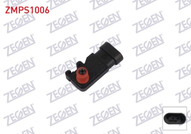 RENAULT KANGOO 1.2 1997-/ LAGUNA I 1.6 1997-2001/ CLIO II 1.2 1998-2010/ MEGANE I 1.4 1999-2003/ TWINGO II 1.2 2007-2014 MAP SENSORU