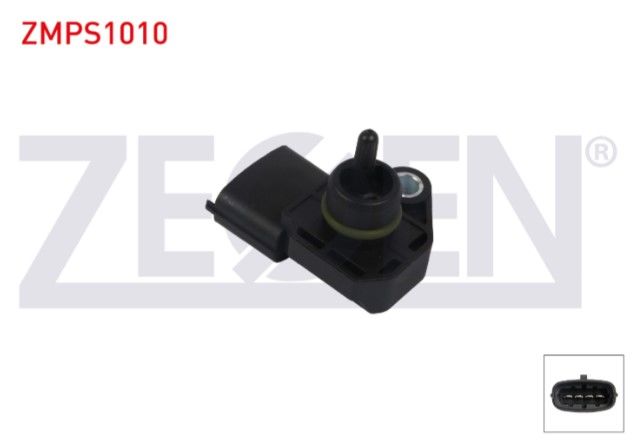HYUNDAI ACCENT II 2000-2006/ ATOS (MX) 1998-2000/ ELANTRA III 2000-2003/ GETZ (TB) 2002-2005/ KIA CERATO I 2004-2007/ PICANTO (SA) 2004-/ RIO II (JB) 2005-2014/ PORTAGE II 2004- MAP SENSORU
