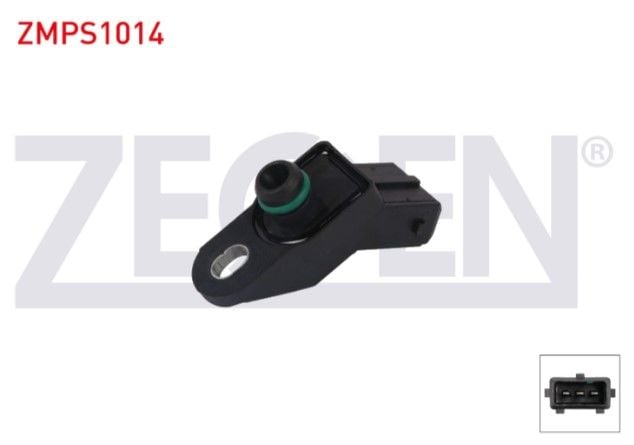 VW GOLF (1H1) 1.9 TDI 91-99/ CADDY (9K9) 1.9 TDI 96-04/ PASSAT (3A2) 1.9 TDI 93-96/ SEAT CORDOBA (6K1) 1.9 TDI 96-02/ PEUGEOT 306 1.6 93-00/ CITROEN SAXO 1.6 96-03/ XSARA 1.6 97-00 MAP SENSORU