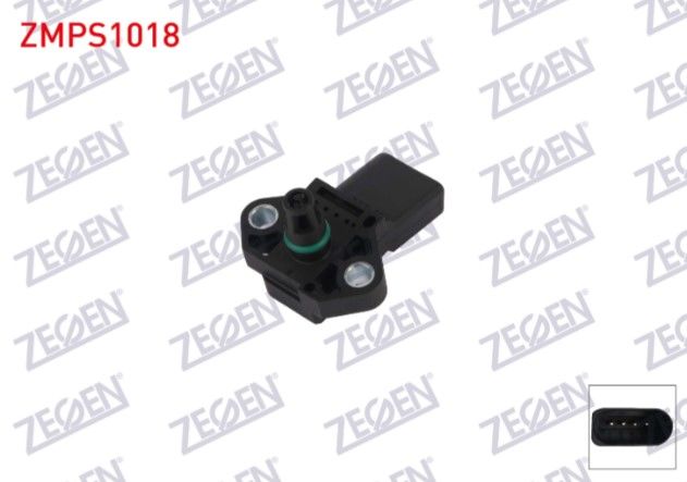 AUDI A3 (8P1) 1.8 TFSI-2.0 TFSI 03-12/ A4 (8E2) 1.8 T-2.0 TFSI 00-08/ SEAT LEON (1M1) 1.8T 02-06/ LEON (1P1) 1.8 TSI 2005-2012/ TOLEDO (5P2) 1.8 TFSI 2.0 TFSI 2005-2009 MAP SENSORU