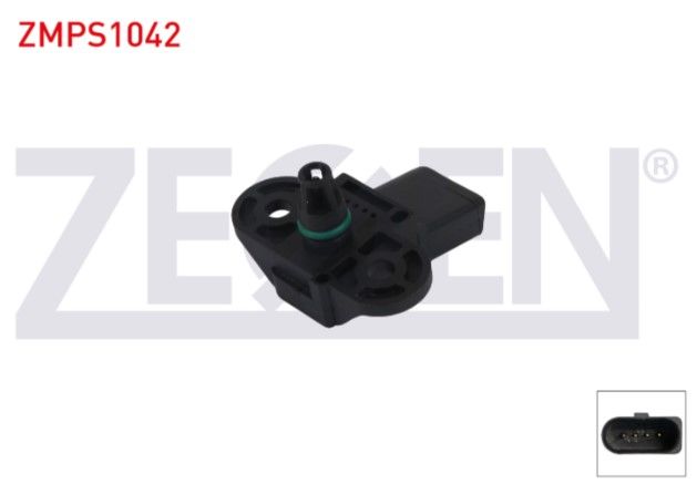 VOLKSWAGEN PASSAT (3B3) 2000-2005 / AUDI A4 (8E2) 2000-2004 / A6 (4B2) 1997-2004 / A8 (4E2) 2003-2010 / Q7 (4LB) 2006-2015 MAP SENSORU