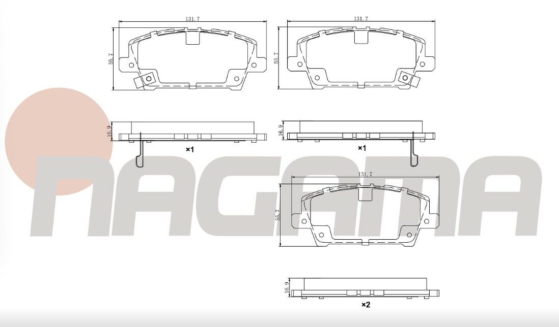 HONDA CIVIC VIII 1.4 2005-2012 / CIVIC VIII 1.8 2005-2012 / CIVIC VII 1.8 I-VTEC 2000-2006 / CIVIC VII 2.0 I-VTEC 2000-2006 FREN BALATA ON IKAZLI