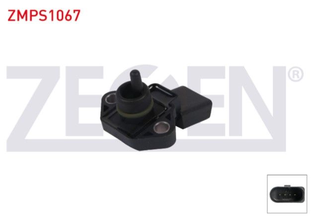 AUDI A3, A4, A6 1.8 T - 1.9 TDI 1996- / SKODA OCTAVIA 1.8 T - 1.9 TDI 1997-2010 / SUPERB 1.9 TDI 2002-2005 / VW BORA 1.9 TDI 1998-2005 / CADDY 1.9 TDI 1996-2004 / GOLF IV 1.9 TDI 1999-2006 MAP SENSÖRÜ