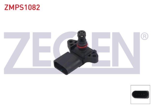 VOLKSWAGEN POLO (9N_) 1.2 2001-2012/ AUDI A4 (8E2) 2.0 TFSI 2000-2004 / SEAT IBIZA (6L1) 1.2 2007-2008/ SKODA FABIA (6Y2) 1.4 1999-2003 / OCTAVIA (1U2) 1.4 1999-2003 MAP SENSORU