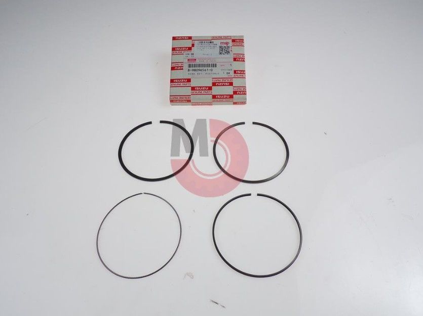 D-MAX Piston Segmanı Seti 0,25 Orj. 4JK1/JJ1