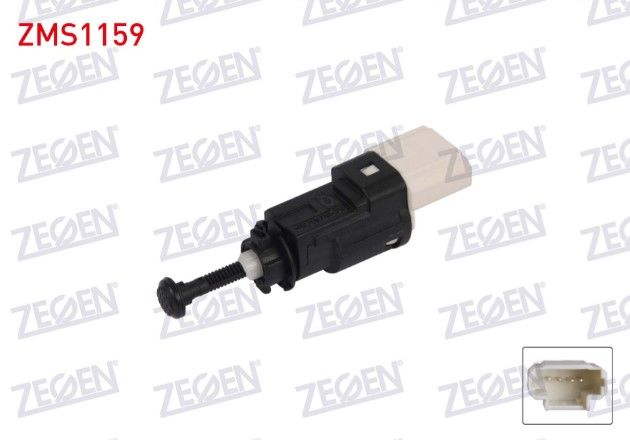 RENAULT CLIO III 2005-2012 / LAGUNA II 2001-2007 / MODUS 2004- / TRAFIC II 2001-2014 / DACIA DUSTER 1.5 DCI 2010- / LOGAN 2004-2012 / SANDERO 2008-2013 FREN MUSURU 4 PIN