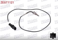 FIAT IDEA (350_) 1.3 D MULTIJET 2008-2012 / LINEA (323_, 110_) 1.3 D MULTIJET 2007- EGT SENSORU