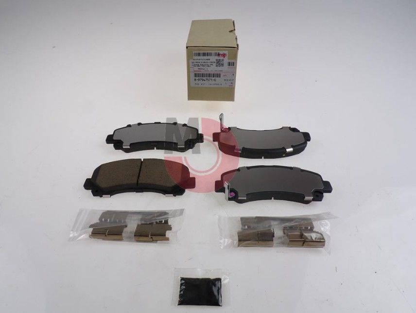 D-MAX EURO5 Fren Disk Balata TM.TK.ÖN (78) (8980791040) Orj.