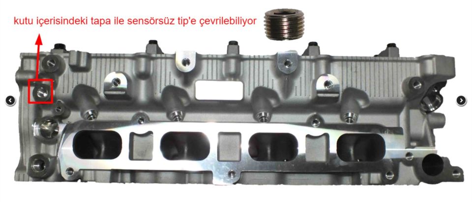 L200 2,4 2015- 4N15 Sensörlü Tip / Fiat Fullback 2,4 Euro 6 2017-2021 Silindir Kapak