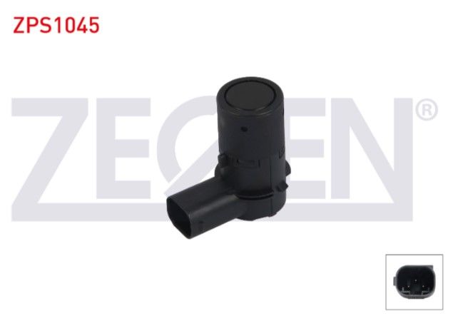 CITROEN C4 COUPE 2009- / CITROEN C4 I 2009- / PEUGEOT 207 2008-2015 / PEUGEOT 206+ 2009-2013 / PEUGEOT 207 SW 2007-2012 PARK SENSORU ARKA