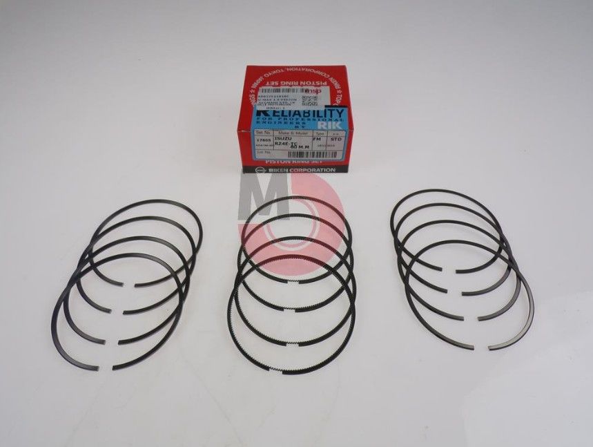 D-MAX 1.9 Piston Segmanı Std. (RIK) 1 Motorluk