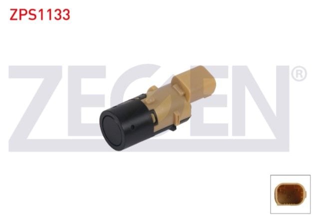 CITROEN JUMPY PANELVAN/VAN 2007-2016 / CITROEN C4 I 2009- / CITROEN C3 I 2005- / PEUGEOT 308 I 2009- / PEUGEOT 307 2000-2007 / PEUGEOT 1007 2005- / PEUGEOT PARTNER MPV 1996-2002 PARK SENSORU ARKA